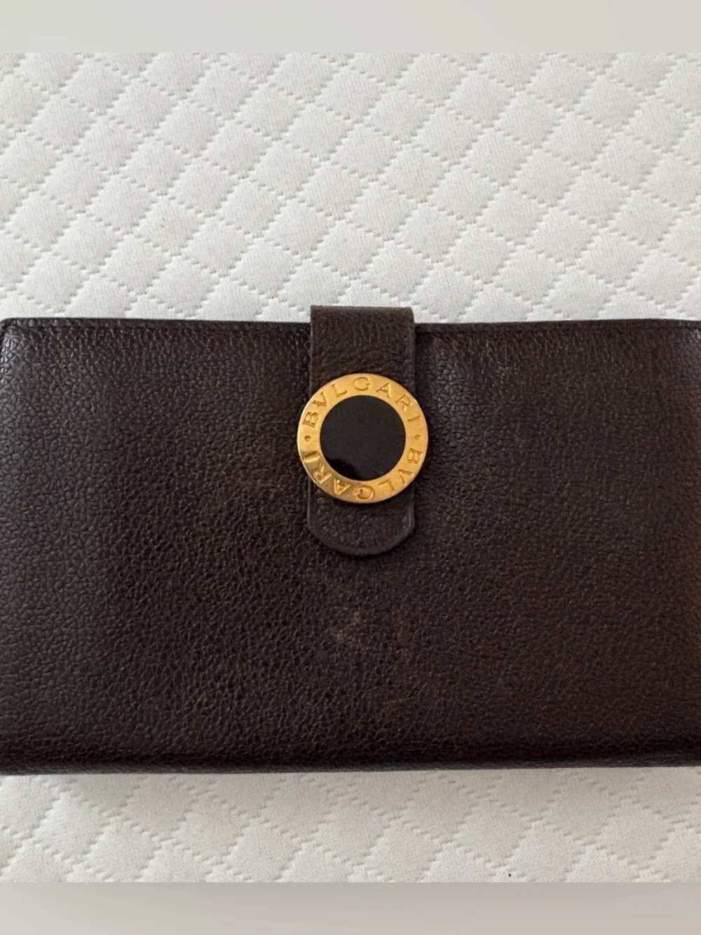 BVLGARI Leather Continental Long Wallet 💖